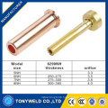 High quality 6290VVCM copper /brass gas cutting nozzle